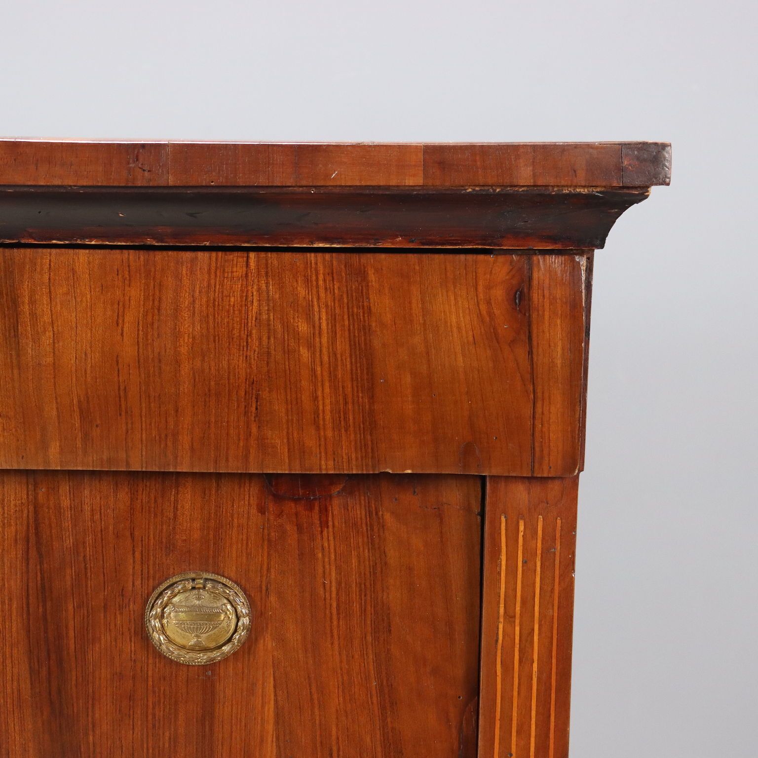 Antique Chest Of Drawers Mahogany Poplar 3 Drawers XIX Century photo vinterior