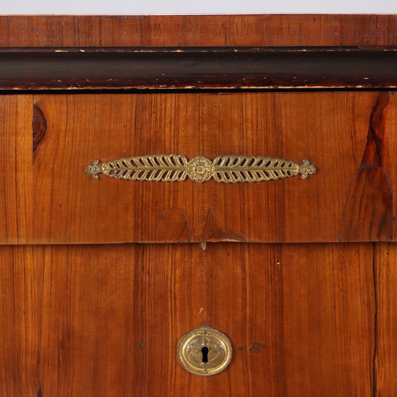 Antique Chest Of Drawers Mahogany Poplar 3 Drawers XIX Century photo buy