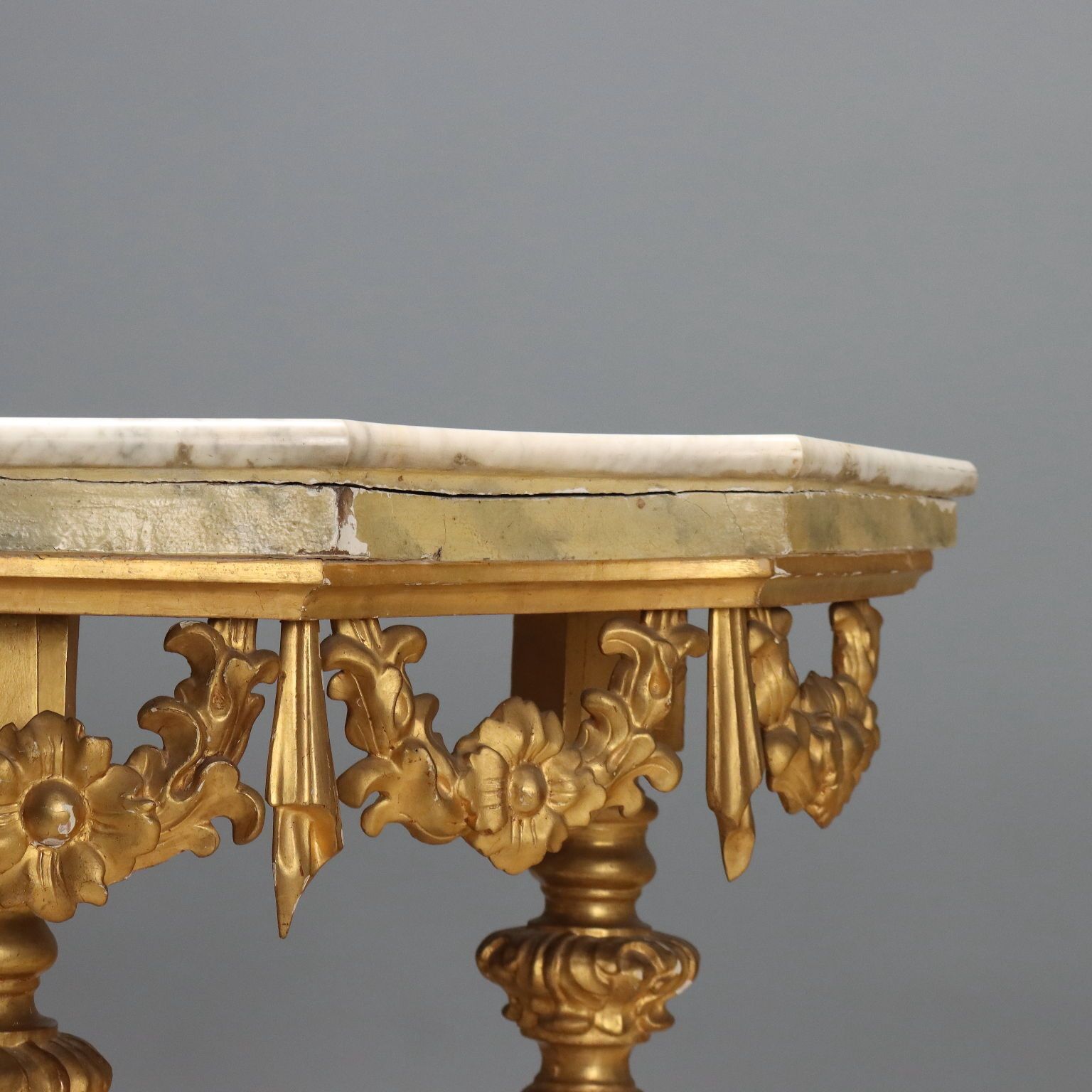 Antique Eclectic Console Carved Gilded Wood Italy XIX Century photo buy