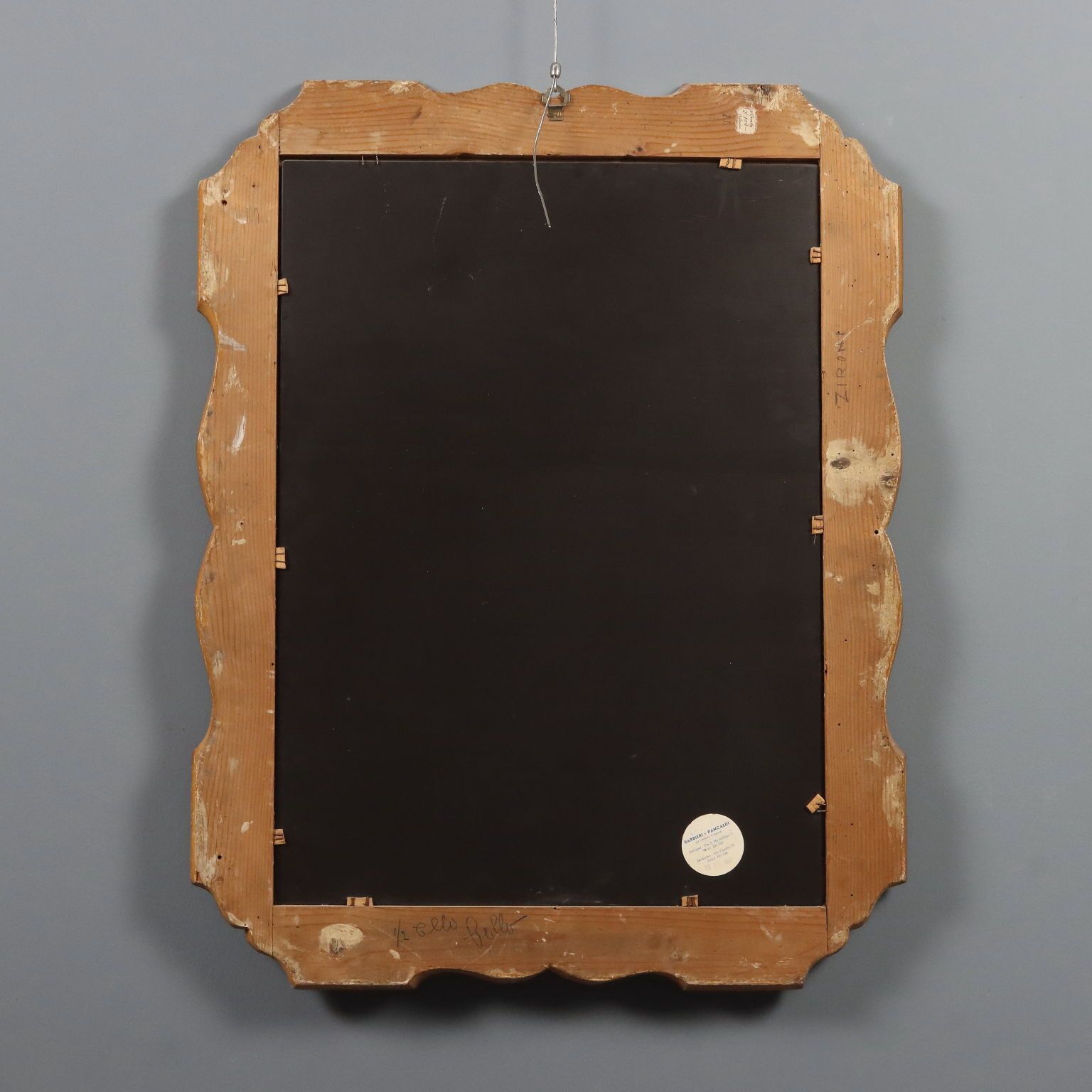 photo for sale Antique Mirror Carved Gilded Wood France XX Century