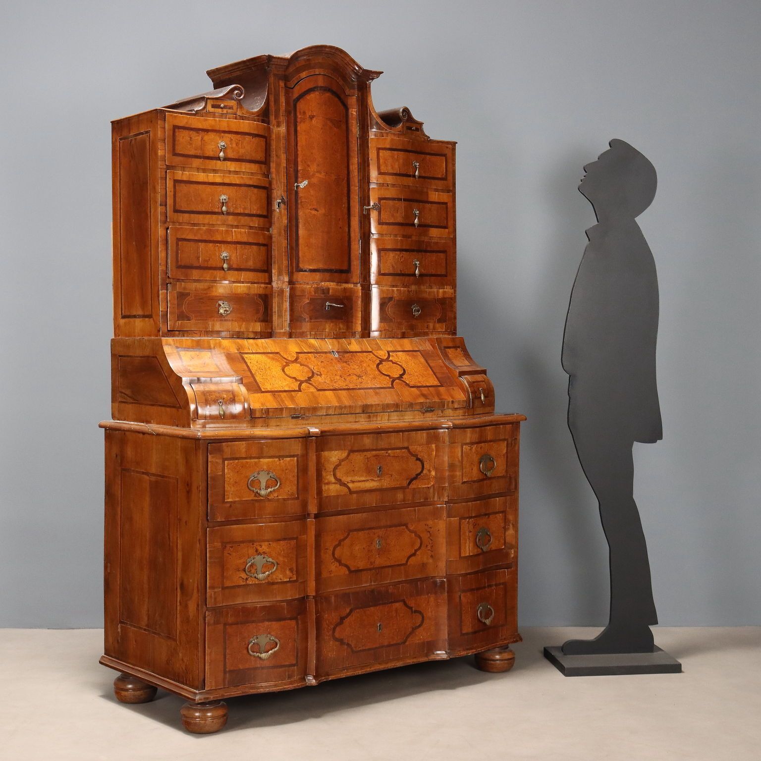 Antique Chest Of Drawers Walnut Various Woods XVIII Century photo for sale