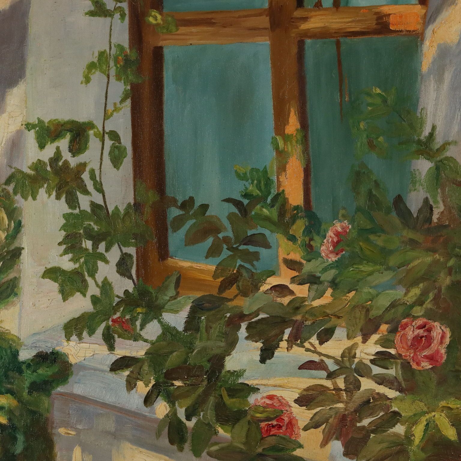 Modern Painting Copy From Giovanni Giani The Morning Of The Roses photo vintage