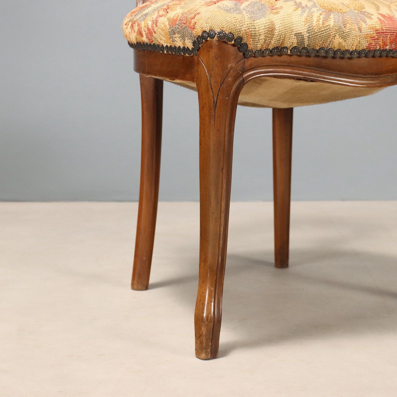 Antique Chairs Louis Philippe Walnut Italy XIX Century photo buy