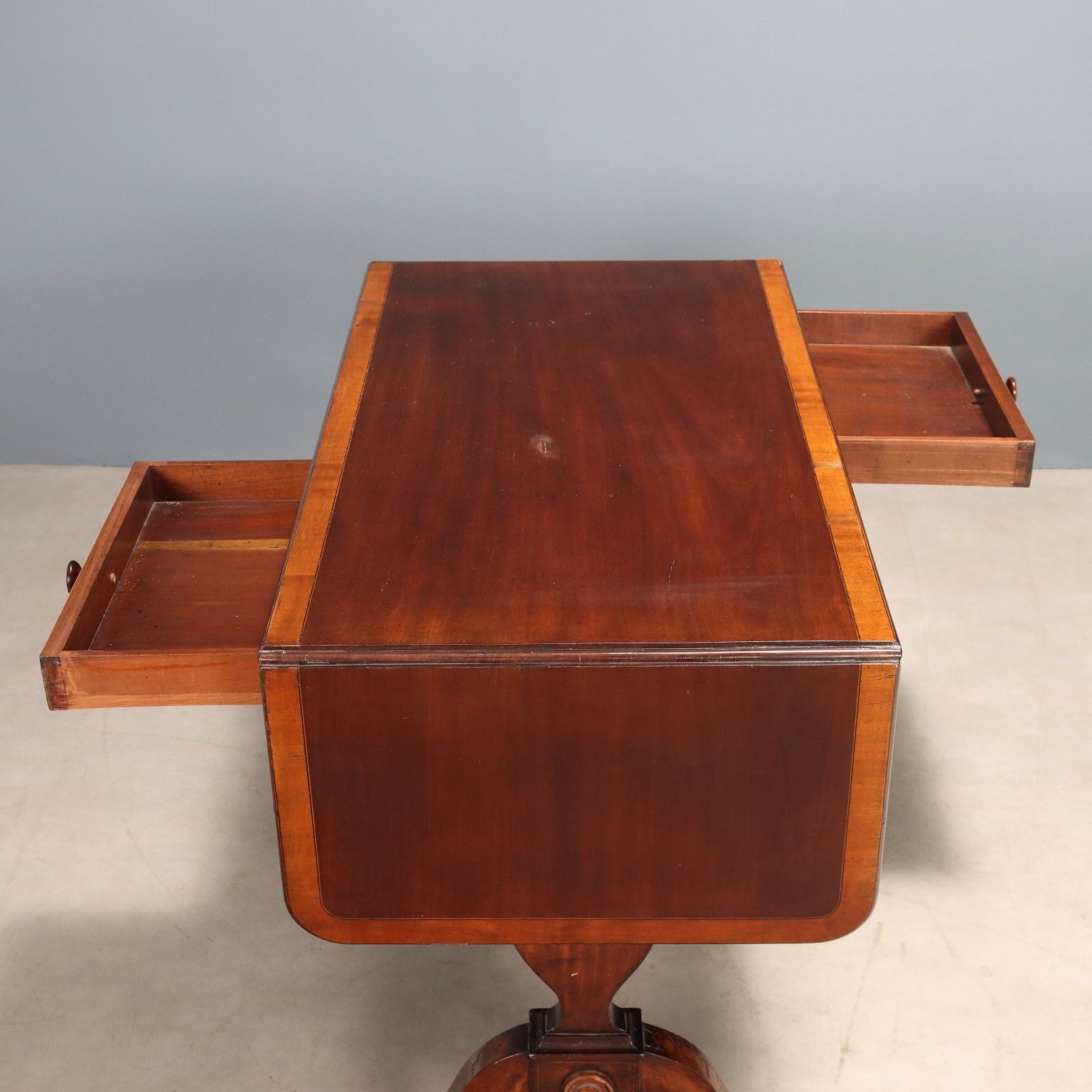 Antique Writing Desk Ebony Maple United Kingdom XX Century photo Furniture
