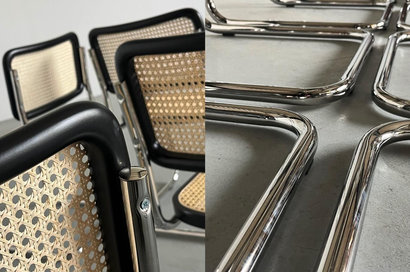 294.0 Marcel Breuer Cesca Mid Century Modern Cantilever Chair / Bauhaus Style B32 Design Chairs photo