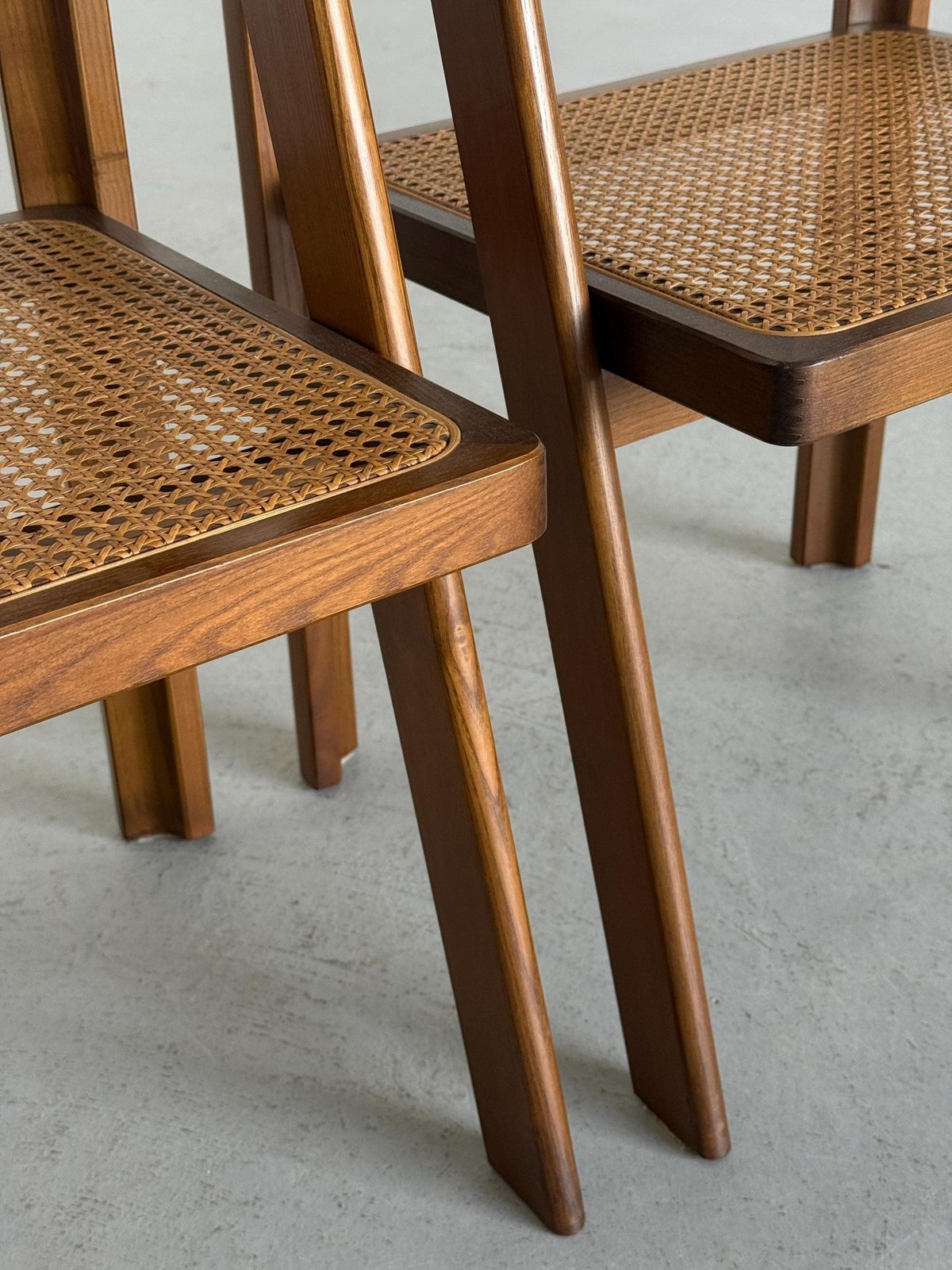 Furniture Pair Of Mid Century ‘Programma C’ Chairs By Tito Agnoli For Citterio, 1970s photo