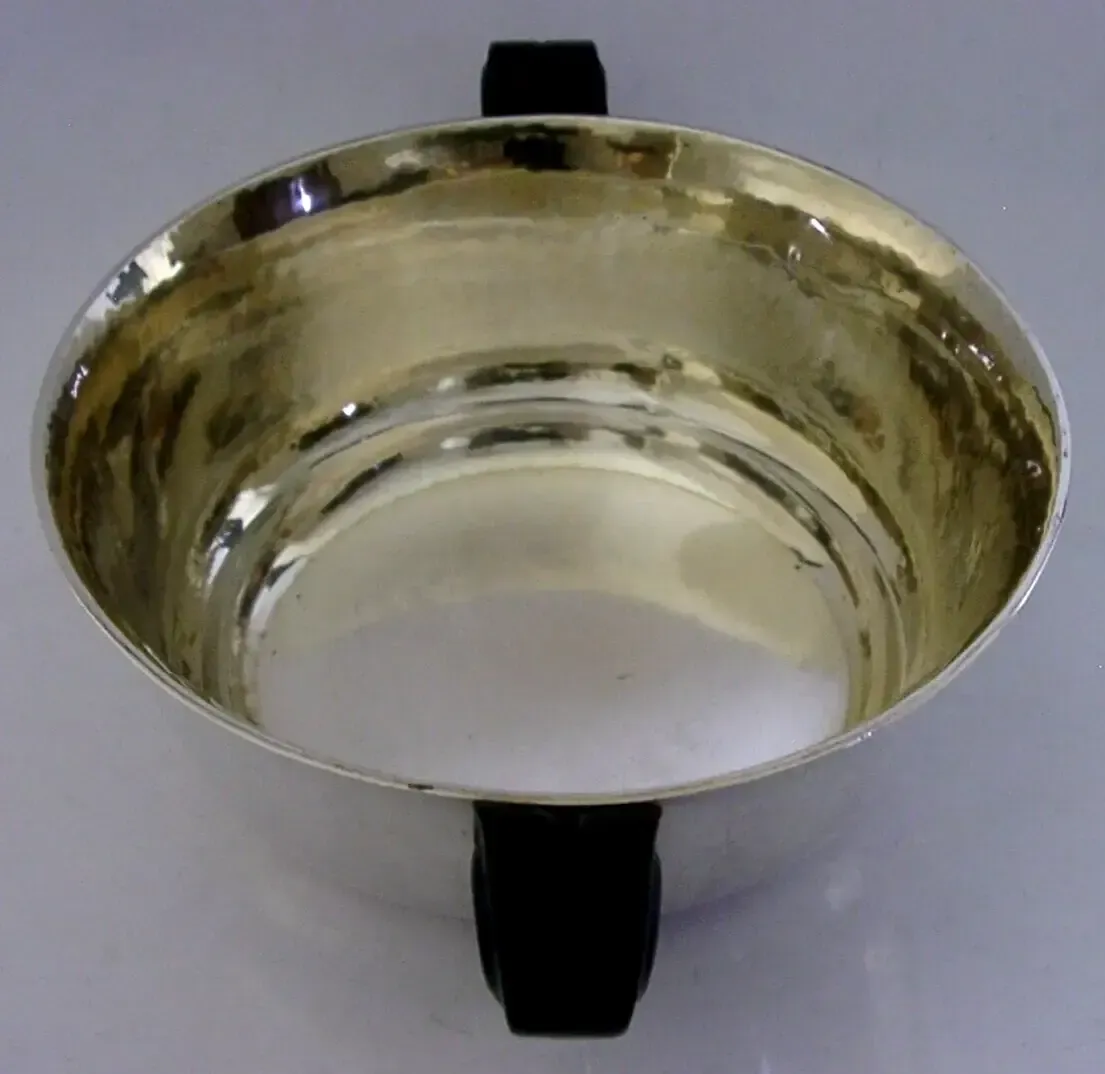 Coupe d'époque en argent massif, Allemagne, vers 1910 - 150 g photo 245.0