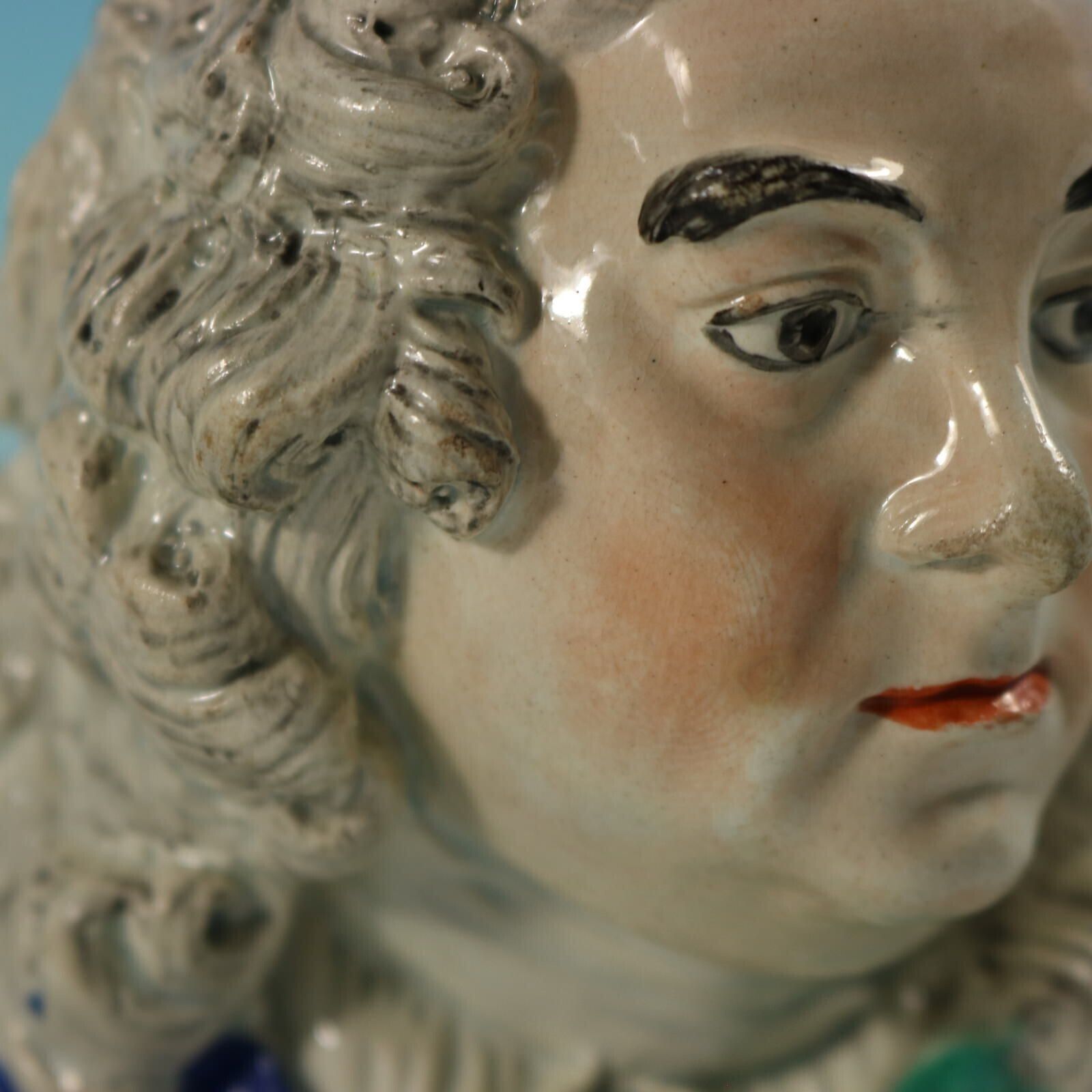 photo buy Staffordshire Pearlware Bust Of The Composer Handel