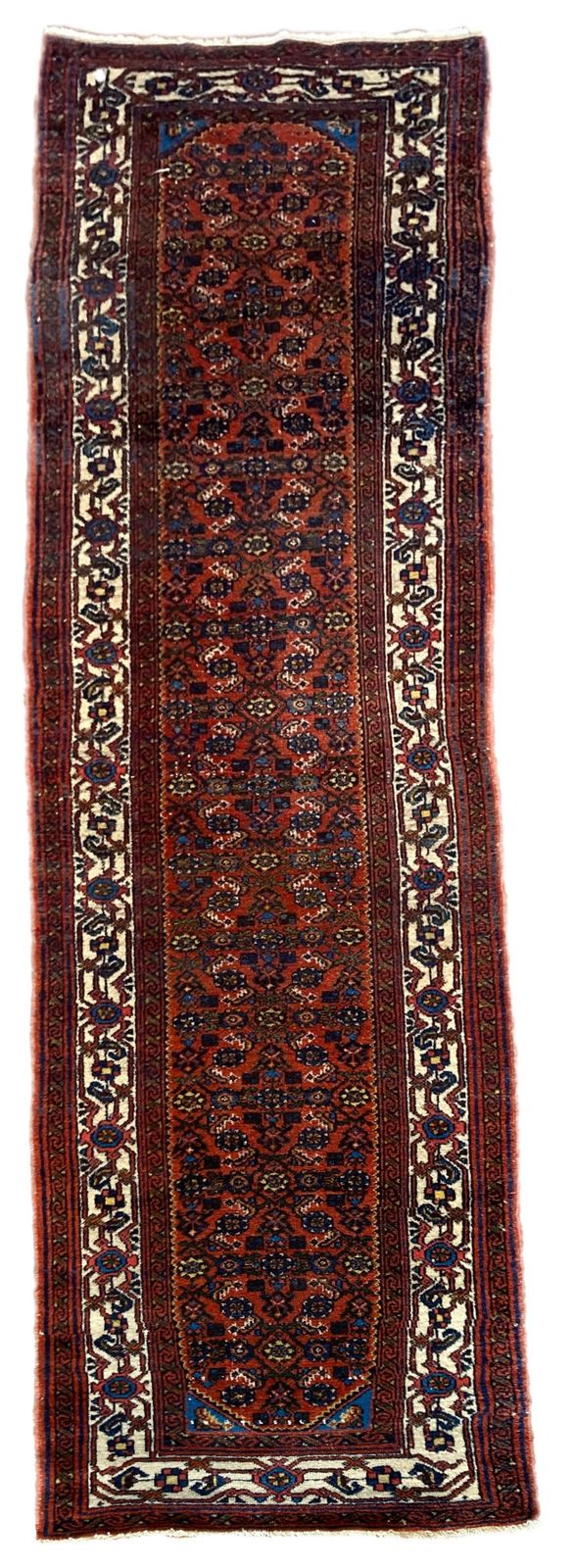 Vintage Hamadan Runner 2.83m X 0.76m
