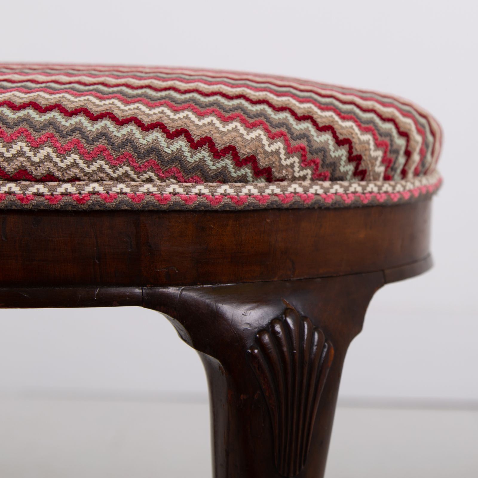 A Most Attractive English Oval Ball And Claw Stool C1920 photo buy