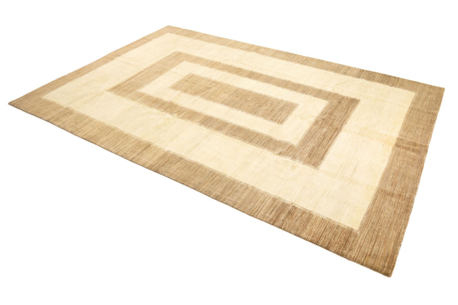 Gabbeh Rug, 445 × 307 Cm, Natural Beige And Brown photo for sale