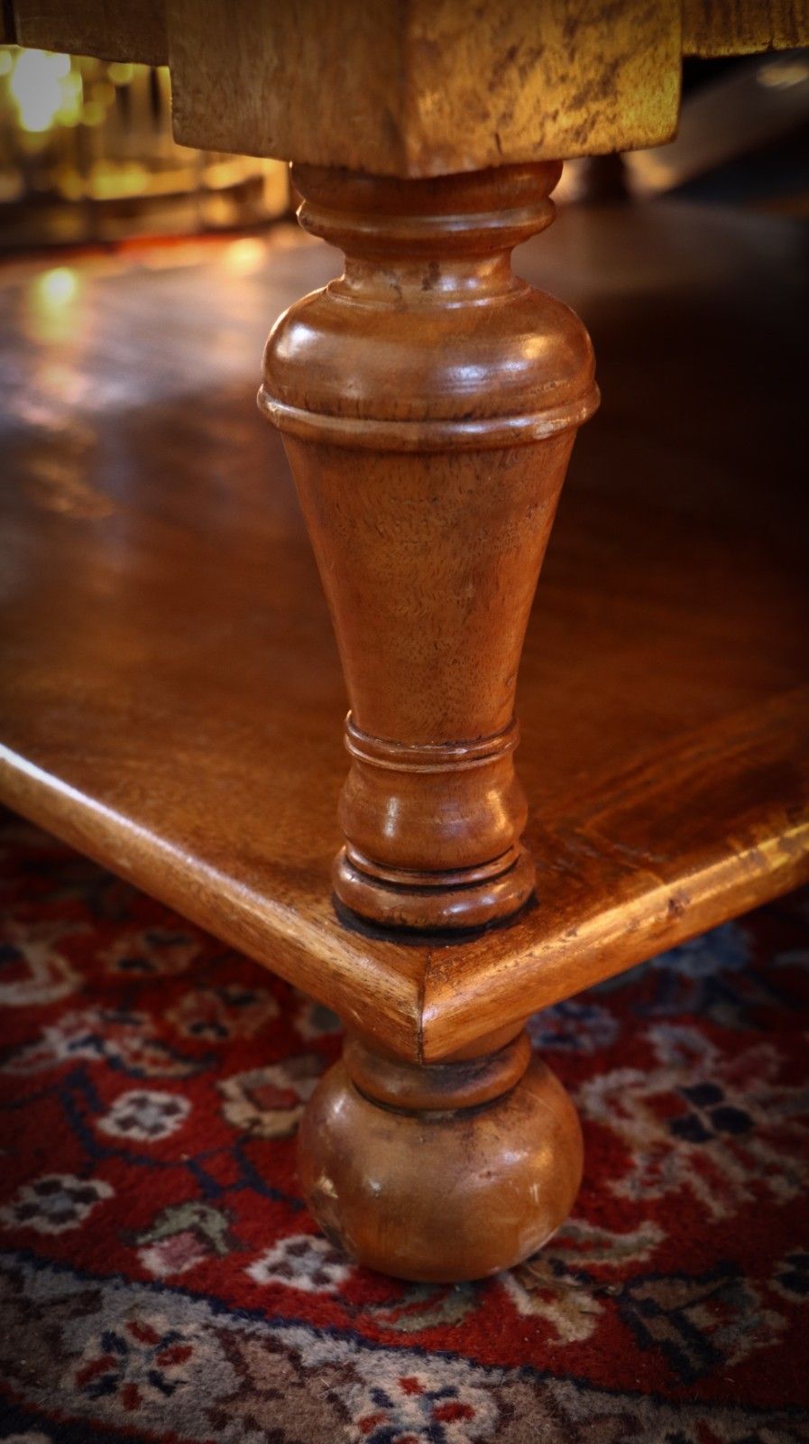 Furniture Stunning Barker & Stonehouse Flagstone Coffee Table Drawers Table Fruitwood 🚚🚚 photo