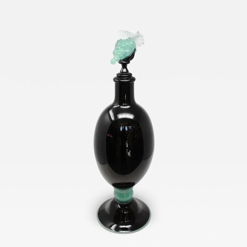 Gambaro & Poggi   Tall Murano Glass Vase With Stopper photo buy