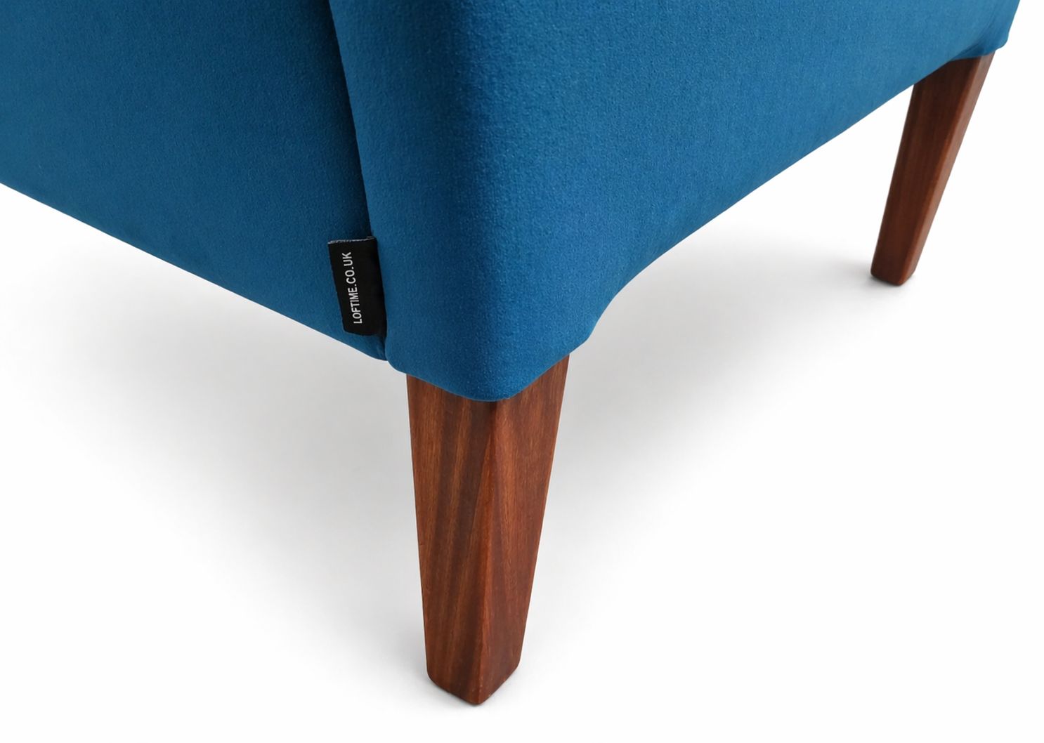 1960 Mid Century Danish Teak Loungers In Teal Velvet photo Furniture
