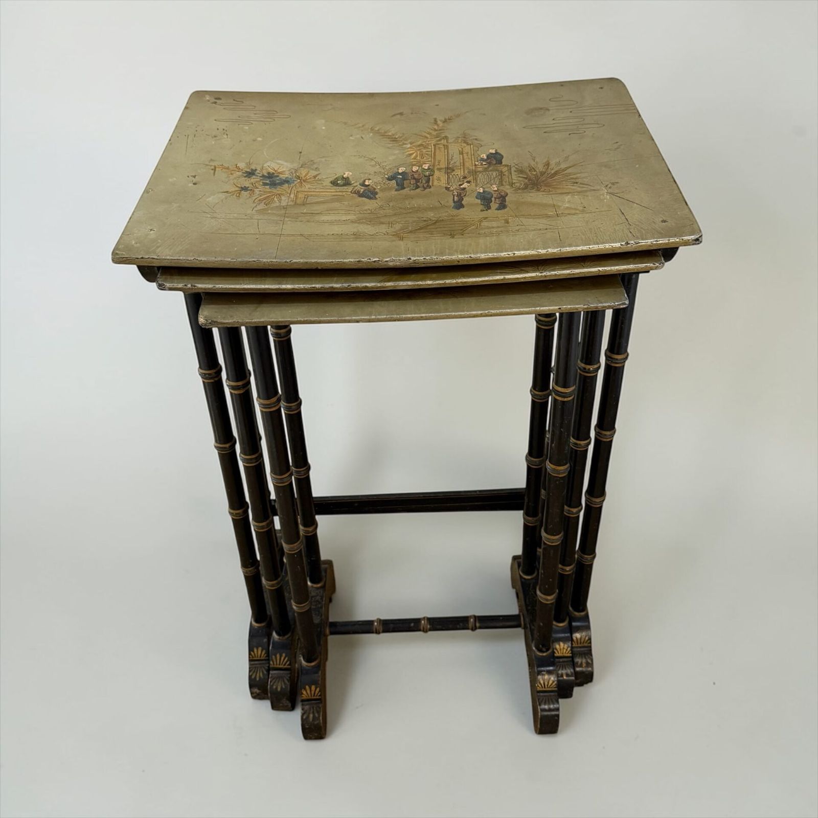 Chinoiserie Nest Of Tables photo for sale