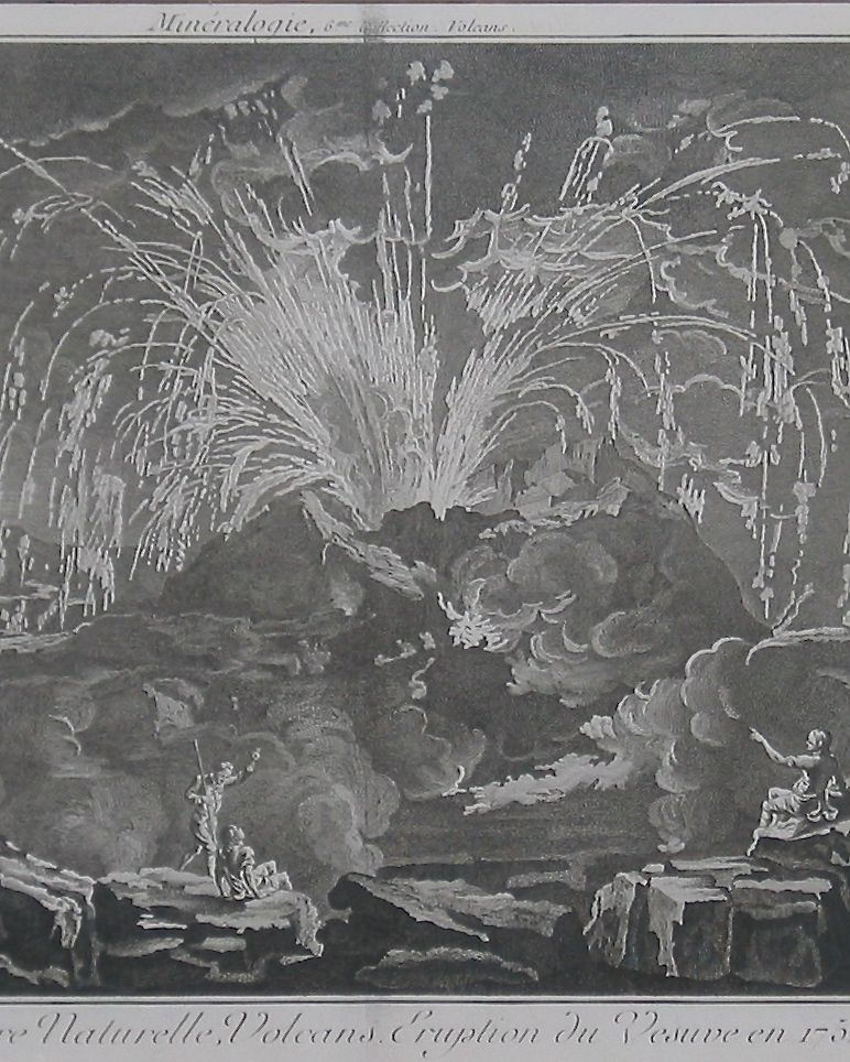 Encyclopedie: Eruption Of Mount Vesuvius In 1754