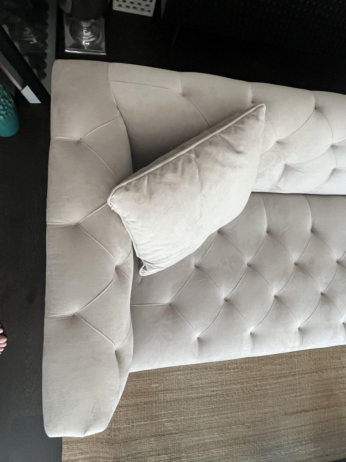 Furniture Eichholz Cesare 1x 3 Person Sofa, Cushions And 2no. Armchairs   Virtually Unused photo