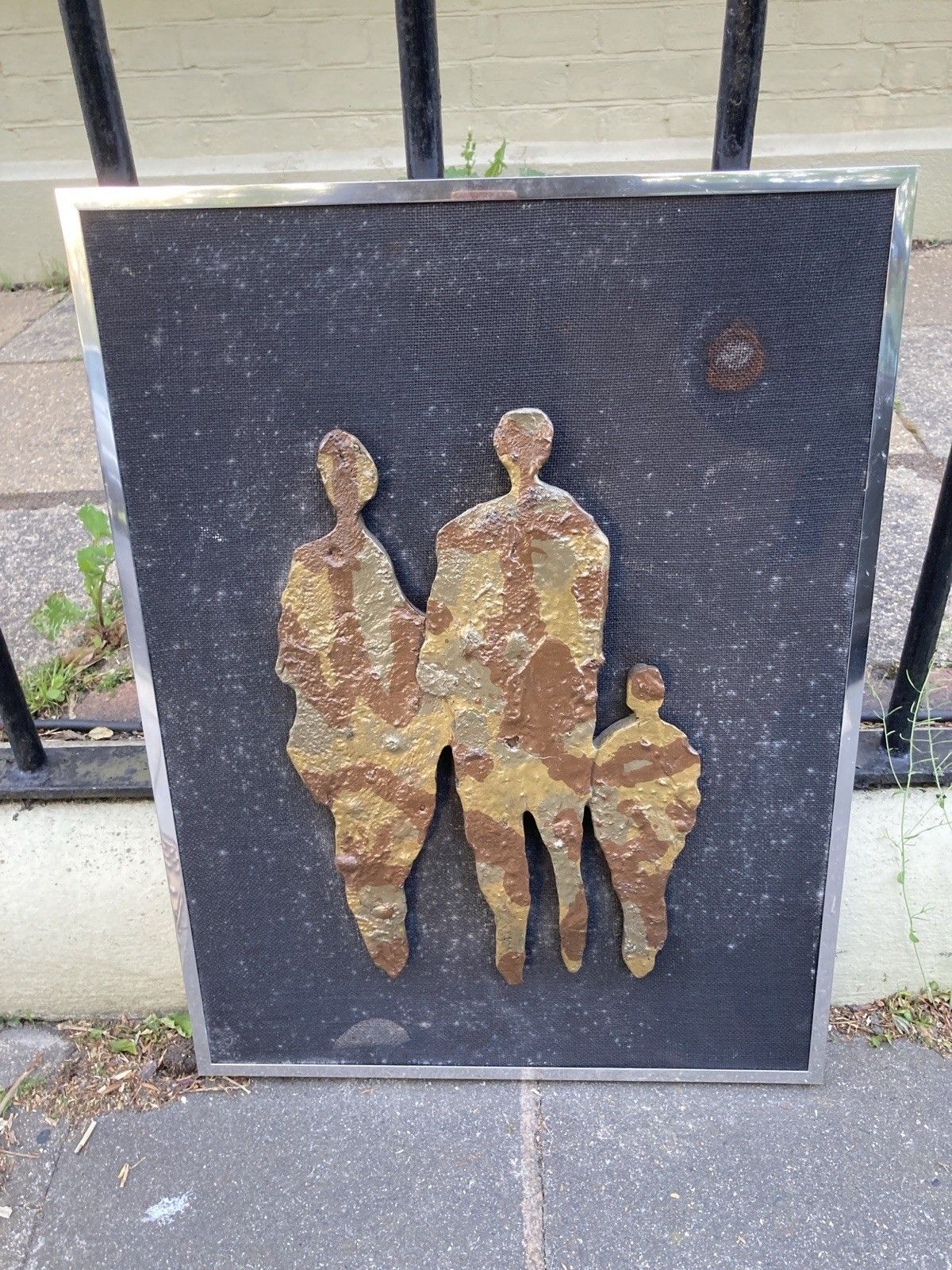 Mid Century Modern Art Giovanni Schoeman Sculpture Wall Art
