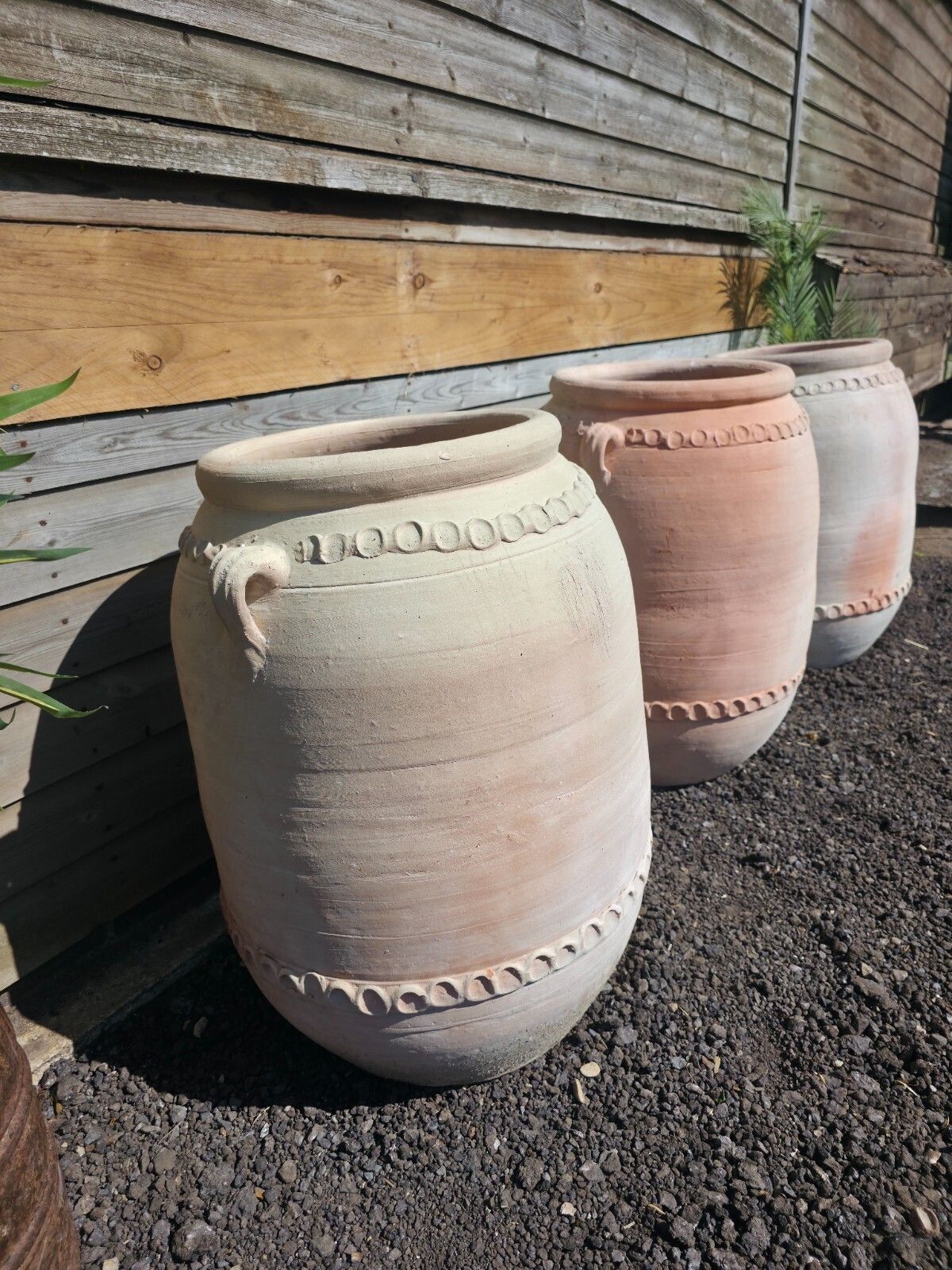Large Rustic Mediterranean Terracotta Olive Tree Garden Plant Pot Planter Urn photo vintage