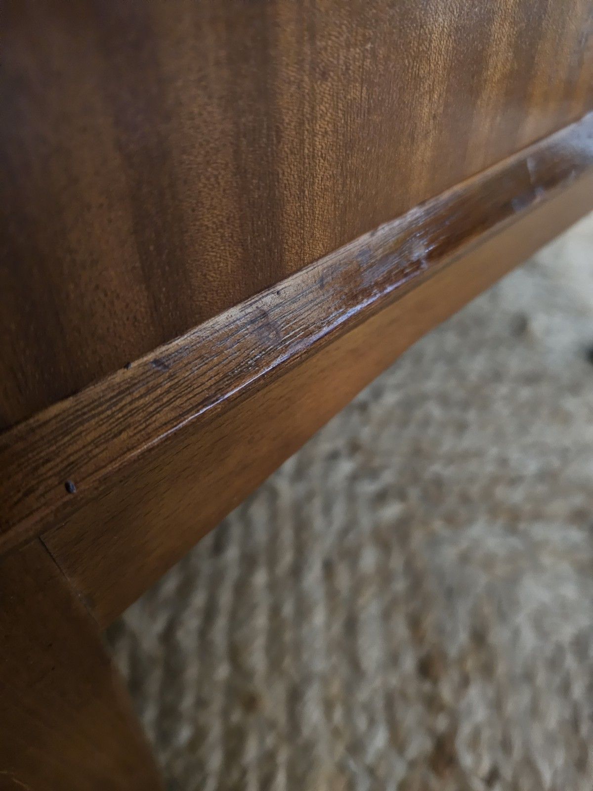 photo furniture Nathan Bureau Mid Century Corner Desk Teak Home Office Storage Retro Delivery