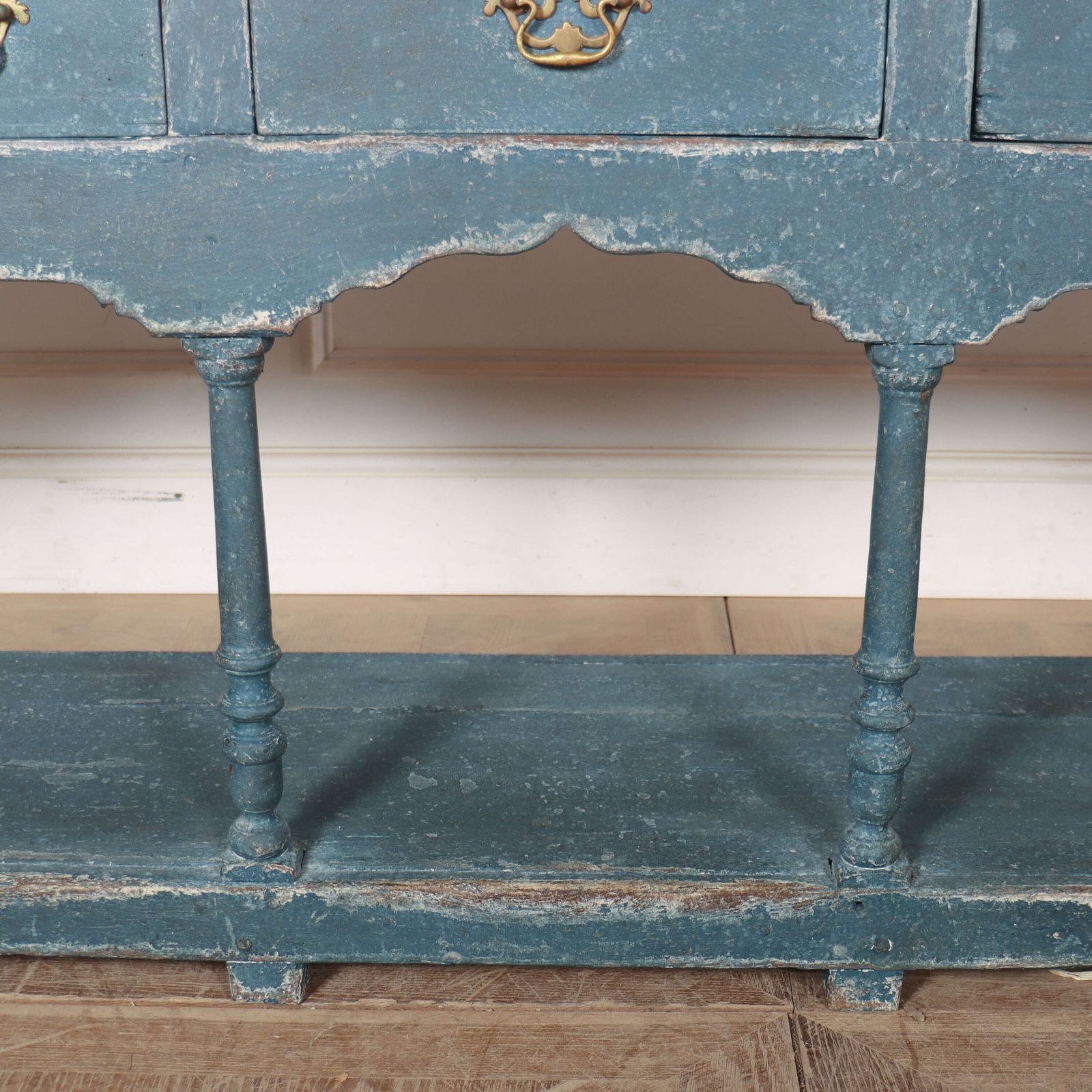 English Potboard Dresser Base, 1700s photo buy