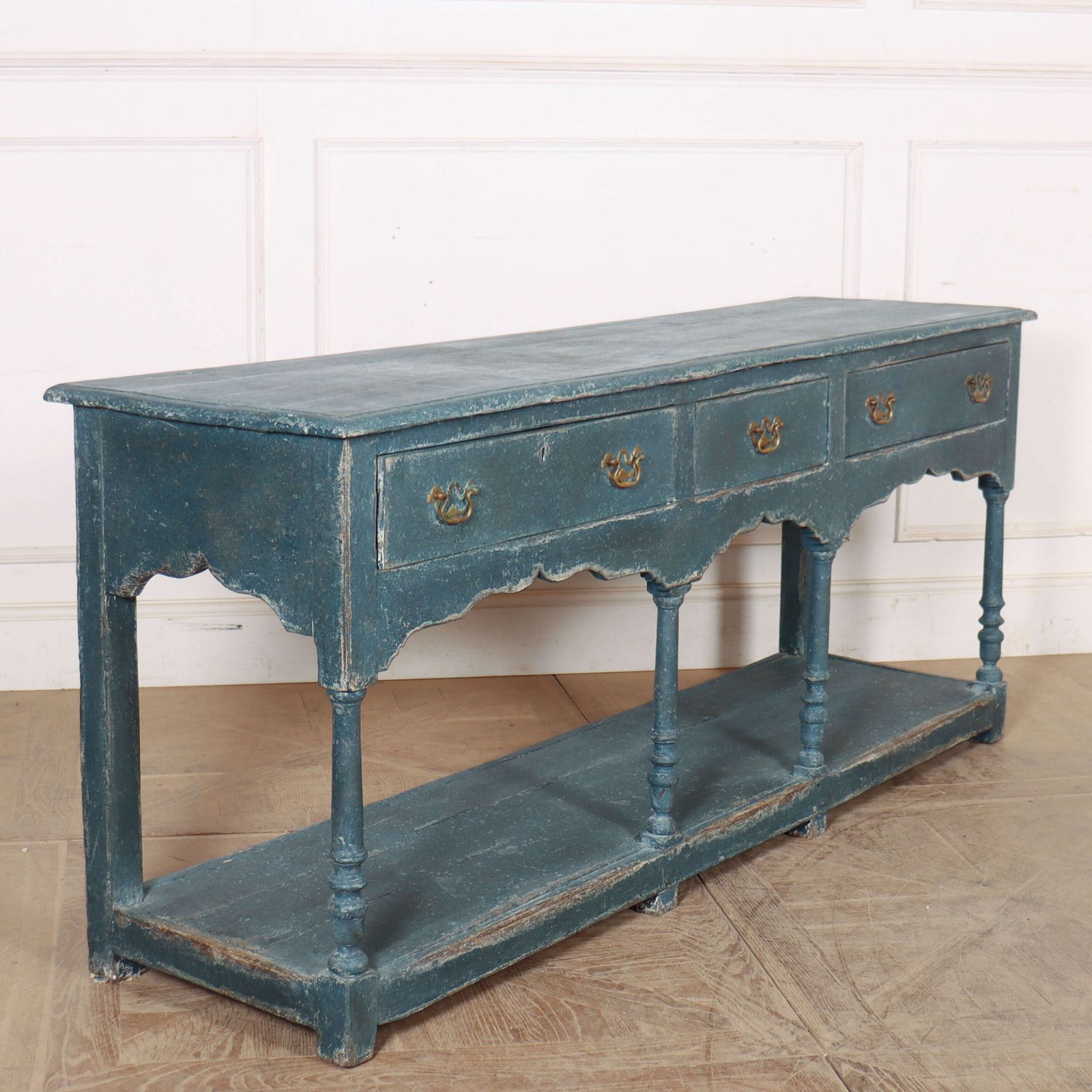 photo furniture English Potboard Dresser Base, 1700s