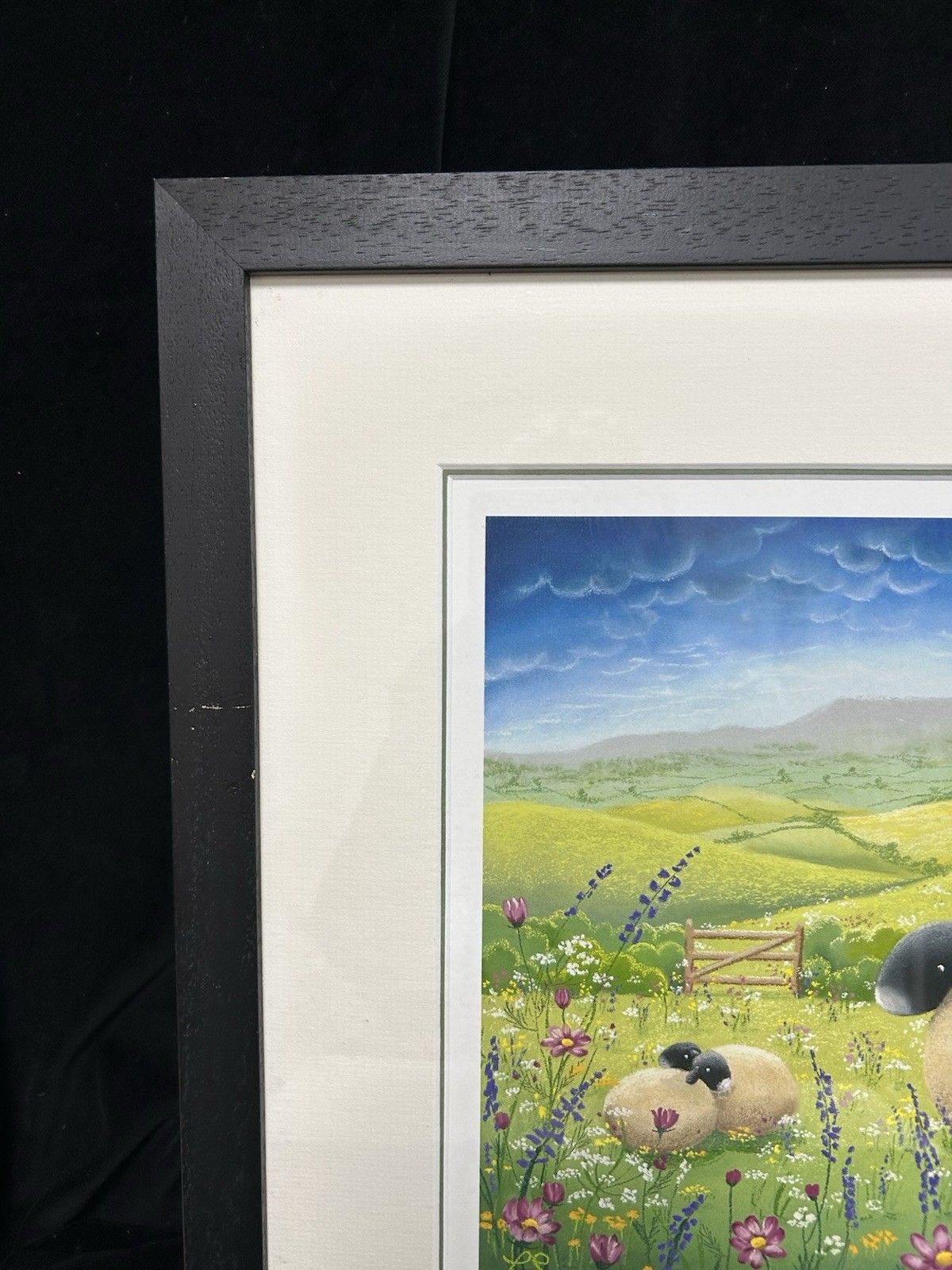 Lucy Pittaway Framed 'It's The Little Things In Life' Signed Print photo furniture