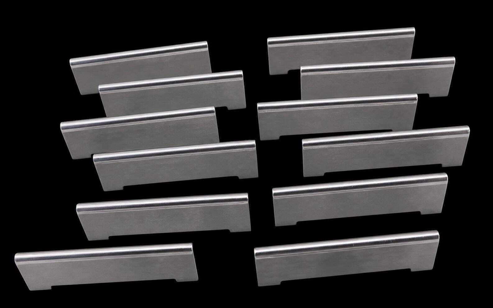 photo for sale Knife Rest Set Of 12 French Vintage Letang Remy Stainless Steel Mid Century Modern Modernist Wedding Gift Cutlery Rest Hostess Gift 1950s