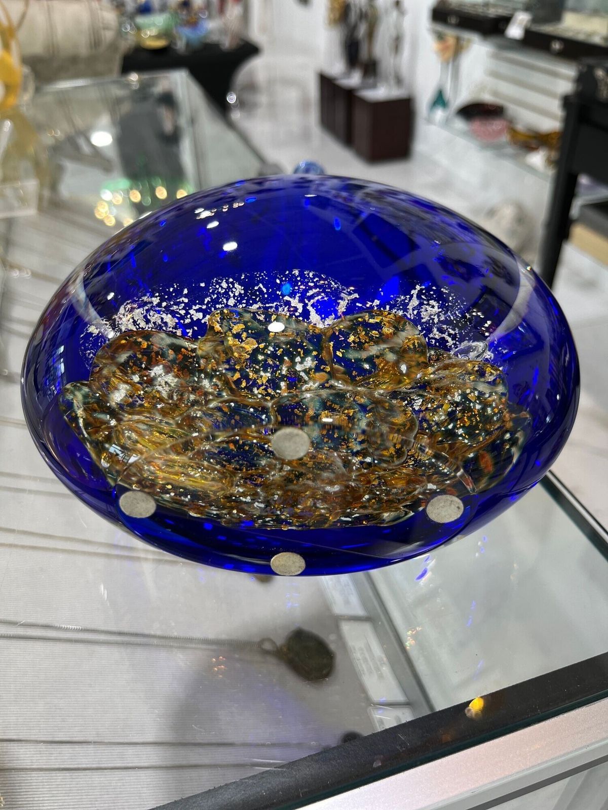 Augusta Balano Vase By Seguso Of Murano photo for sale