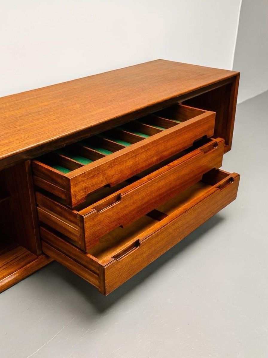995.0 A.Younger Fonseca Teak And Afromosia Sideboard Mid Century Stunning Quality photo
