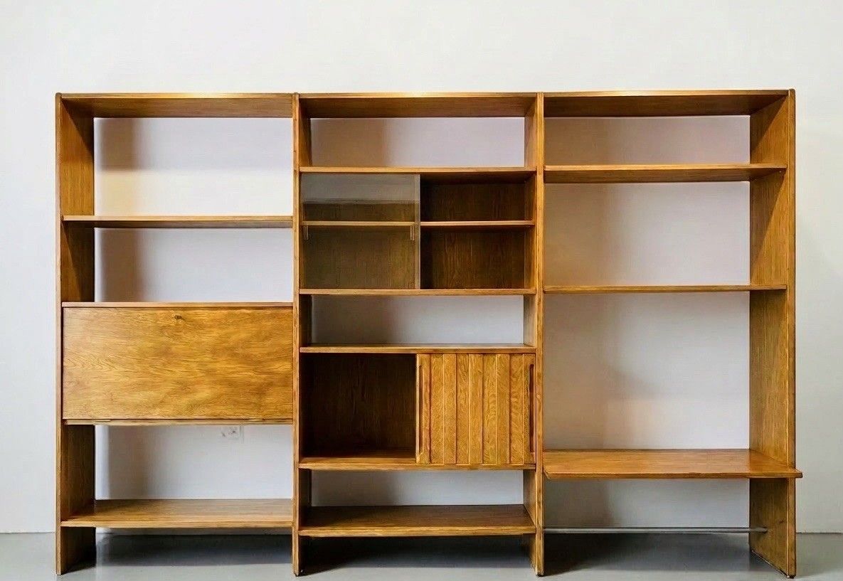 Hans Wegner Ry 100 Oak Shelving System Bookcase Mid Century C1960s Very Rare