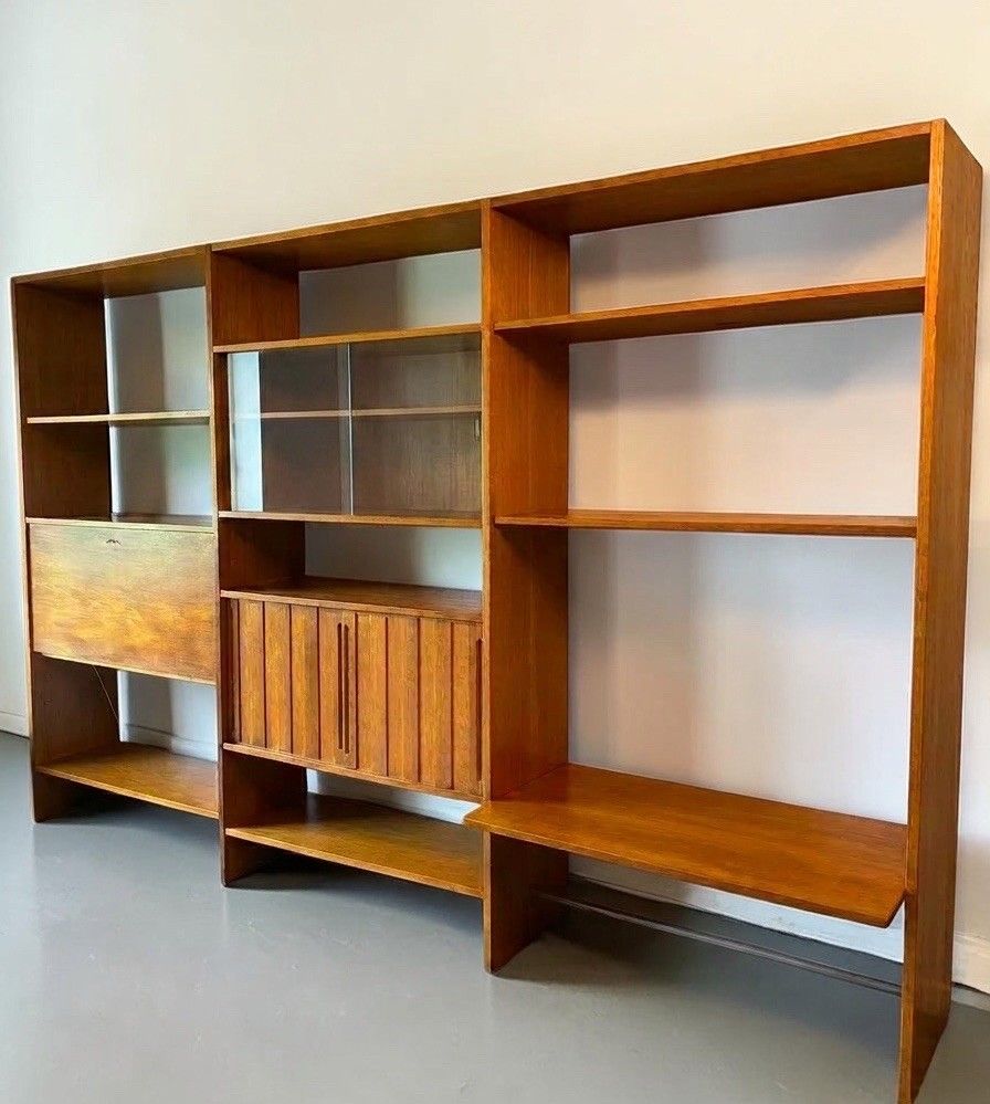 Hans Wegner Ry 100 Oak Shelving System Bookcase Mid Century C1960s Very Rare photo for sale
