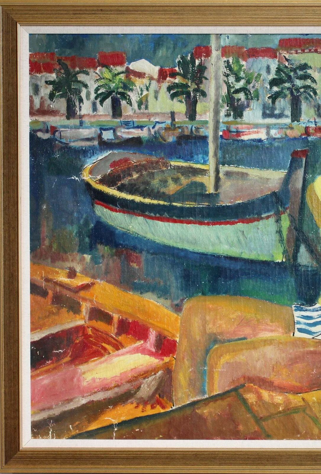 'Jeaune Femme Au Port De Sanary', French School (1956) photo for sale