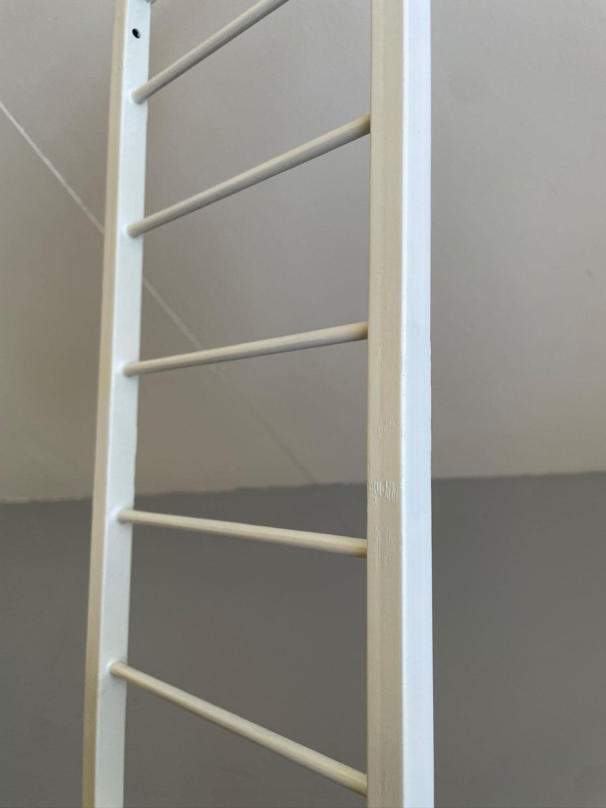 photo furniture 85cm X 20cm White Staples Ladderax Ladder Small Lean To (24jk)