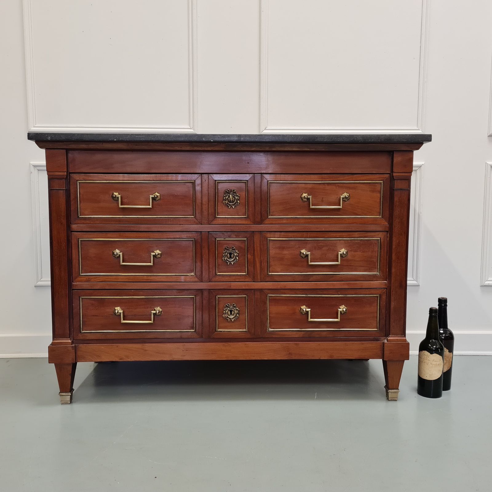Antique French Empire Mahogany Commode C1820 Free Delivery Eng/Wales photo furniture