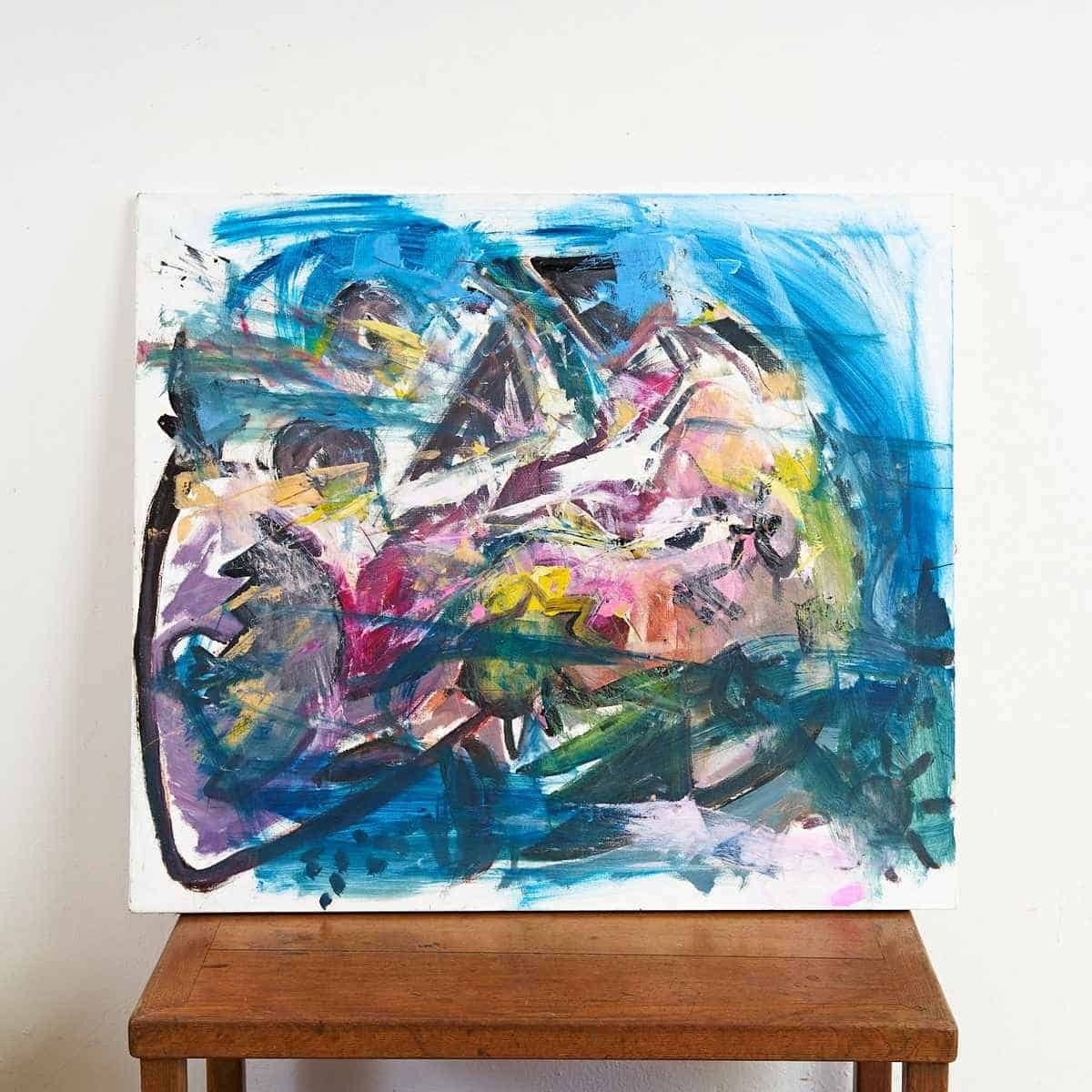 Renzo Piccoli's Abstract Composition From Formignana (A Town In The Province Of Ferrara)
