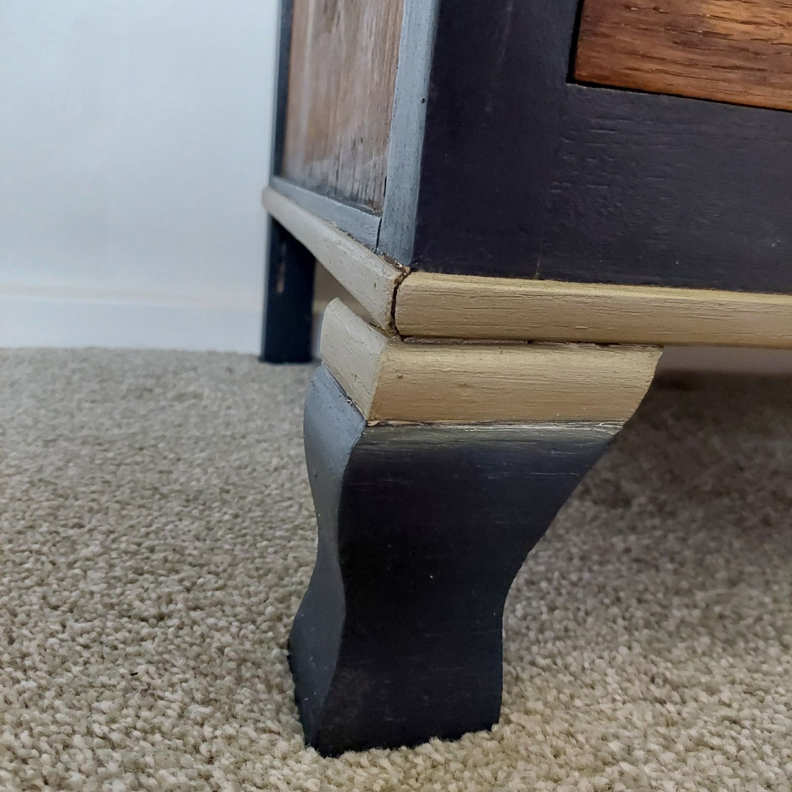 Furniture Tall Boy, Chest Of Drawers Refurbished photo