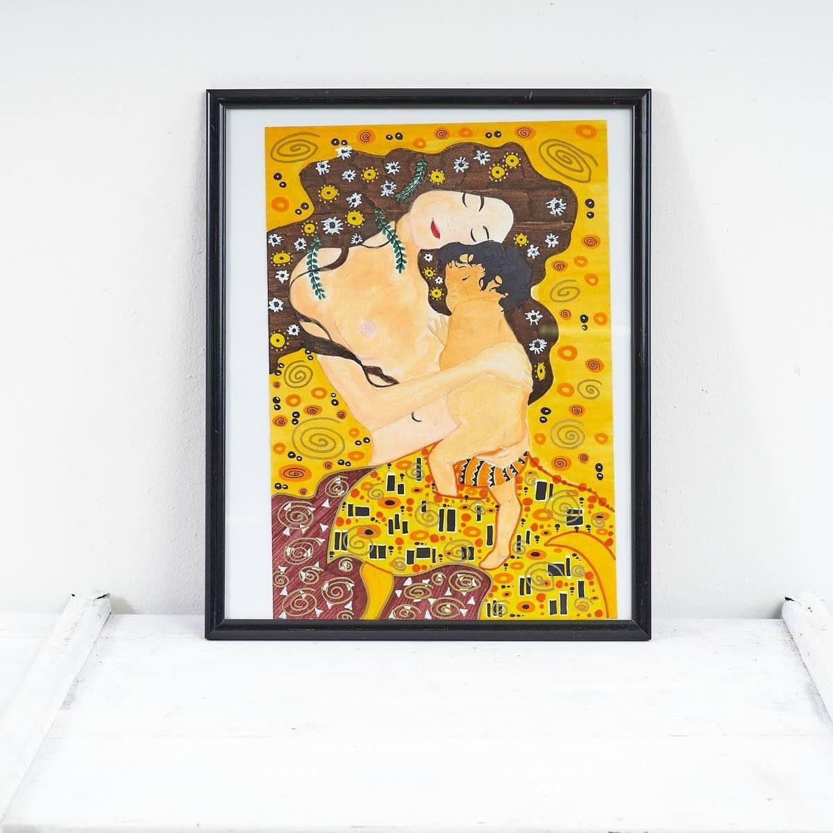 Homage To Gustav Klimt, Work On Paper
