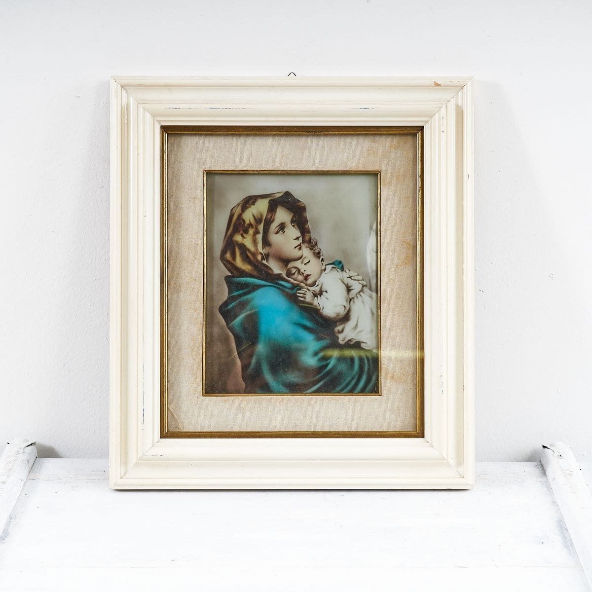 Vintage Print Reproduction, Madonna And Child