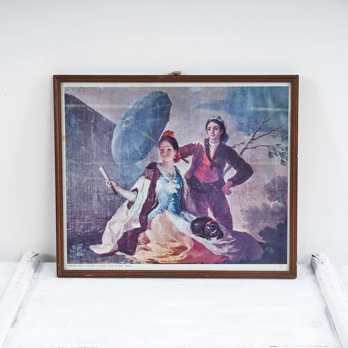 Iconic Print By Goya 'The Parasol', 20th Century