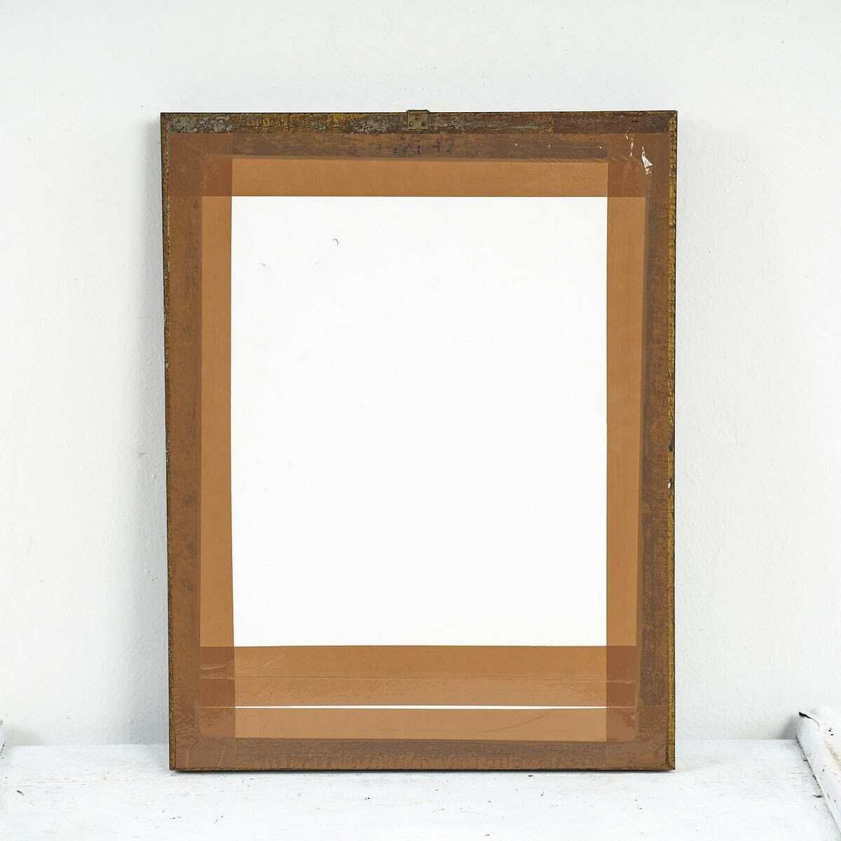 Portrait Of An Elderly Woman In A Golden Frame photo Art