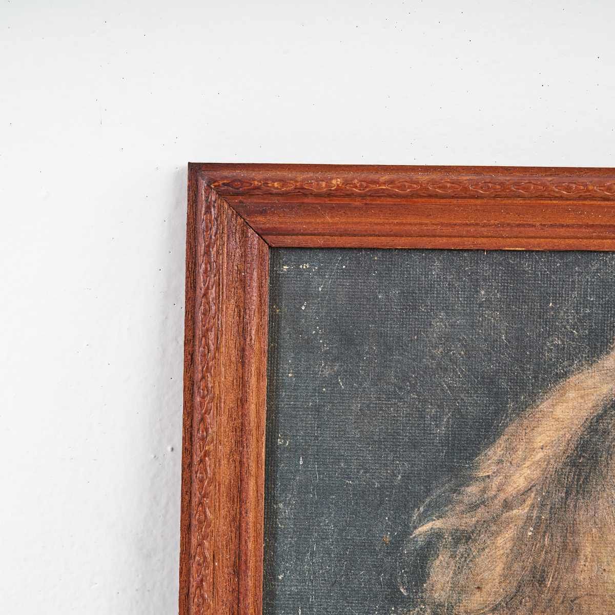 Antique Print Of A Child By Jean Baptiste Greuze, 1960s photo for sale