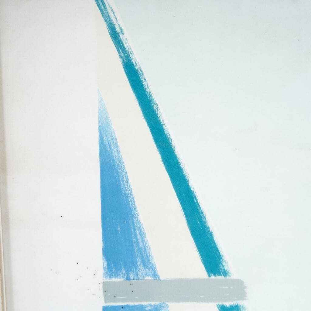 Modern Artwork By Saverio Rampin, Homage To Rita Signed, 1972 photo Art