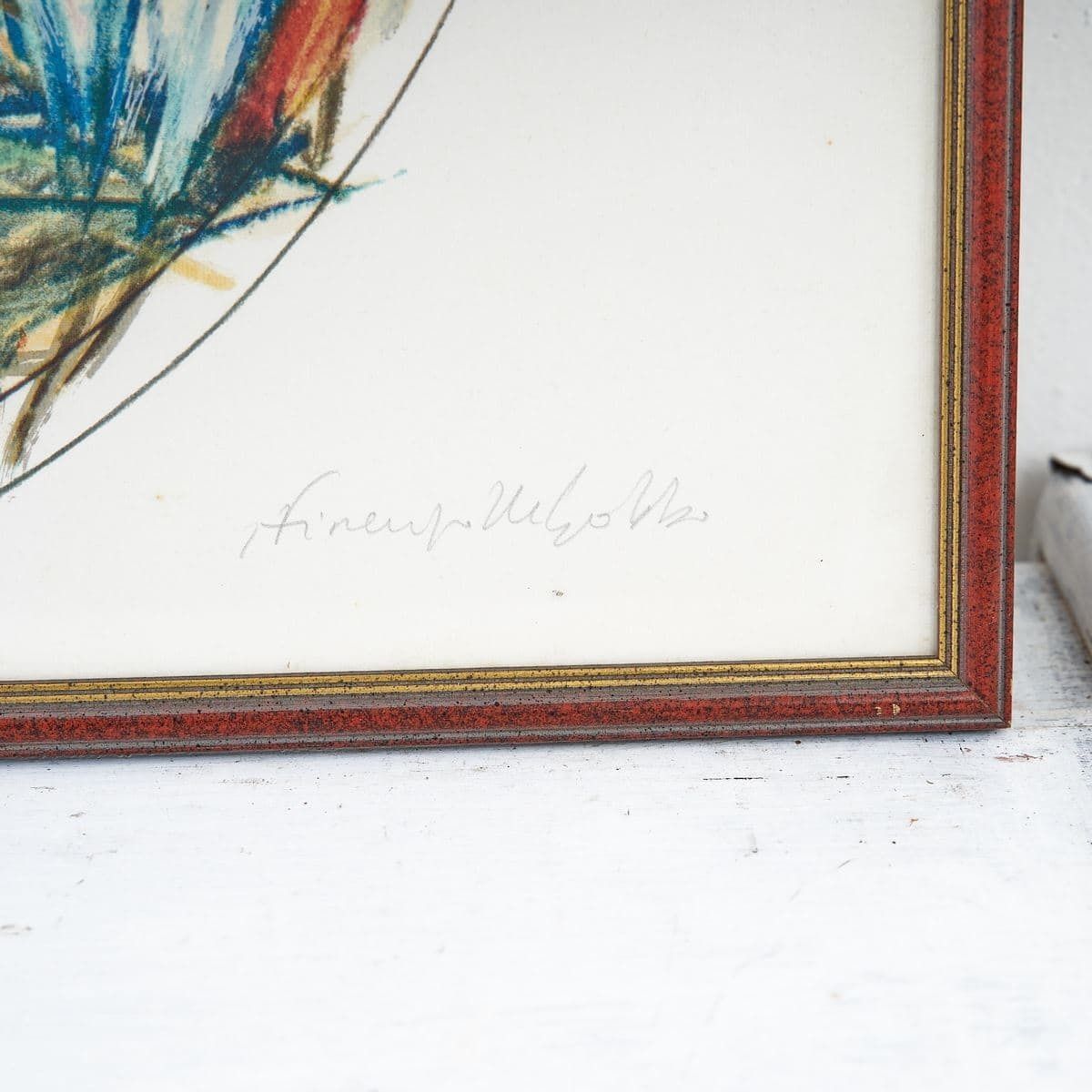 Graphic Art By Fiorenzo Gobbo “The Pelican” – Art Print photo furniture