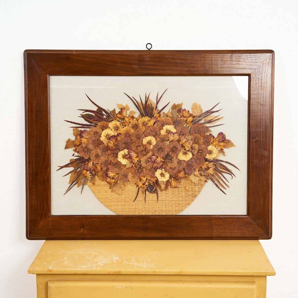 Work Made With Dried Flowers, 1970s