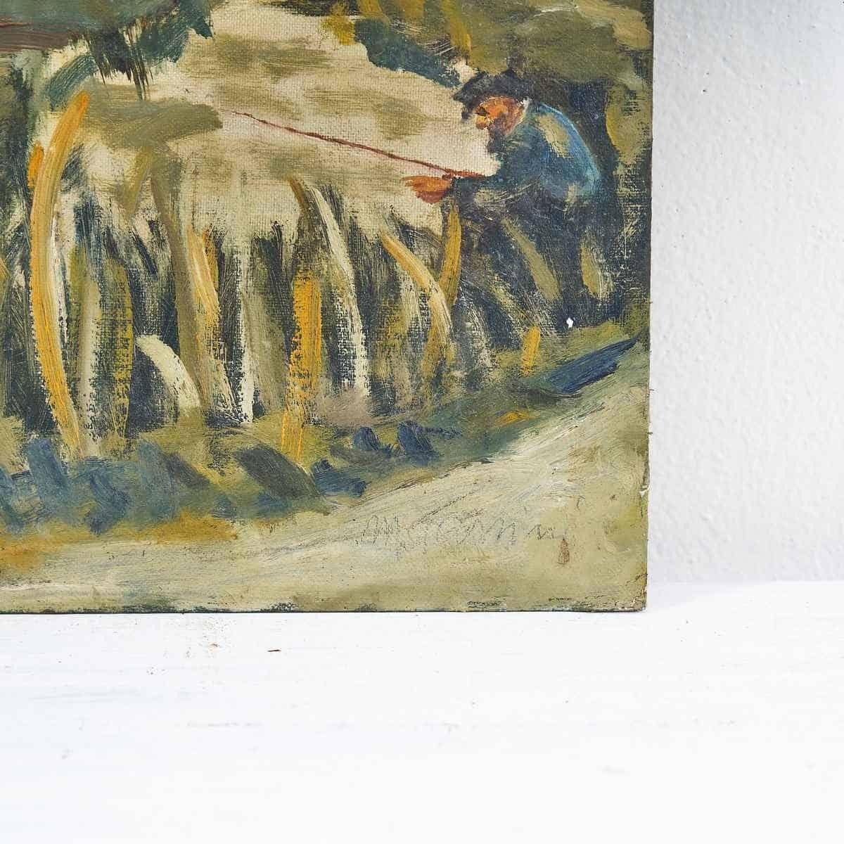 Oil On Panel By Country Painter: Unique Works Of Art By Tassini photo furniture