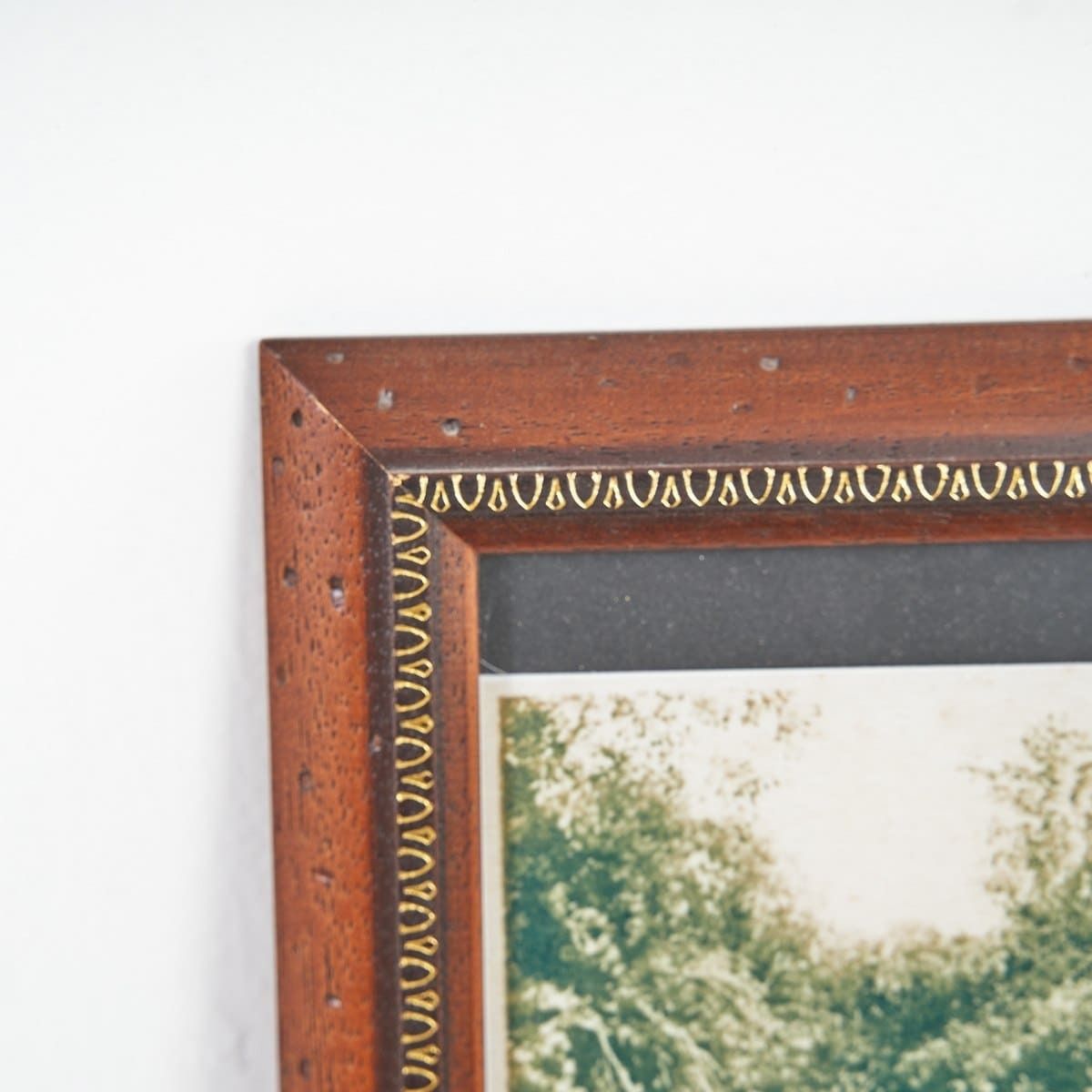 Vintage Prints Antique Frame With Historical Photographs, 1950s photo Art