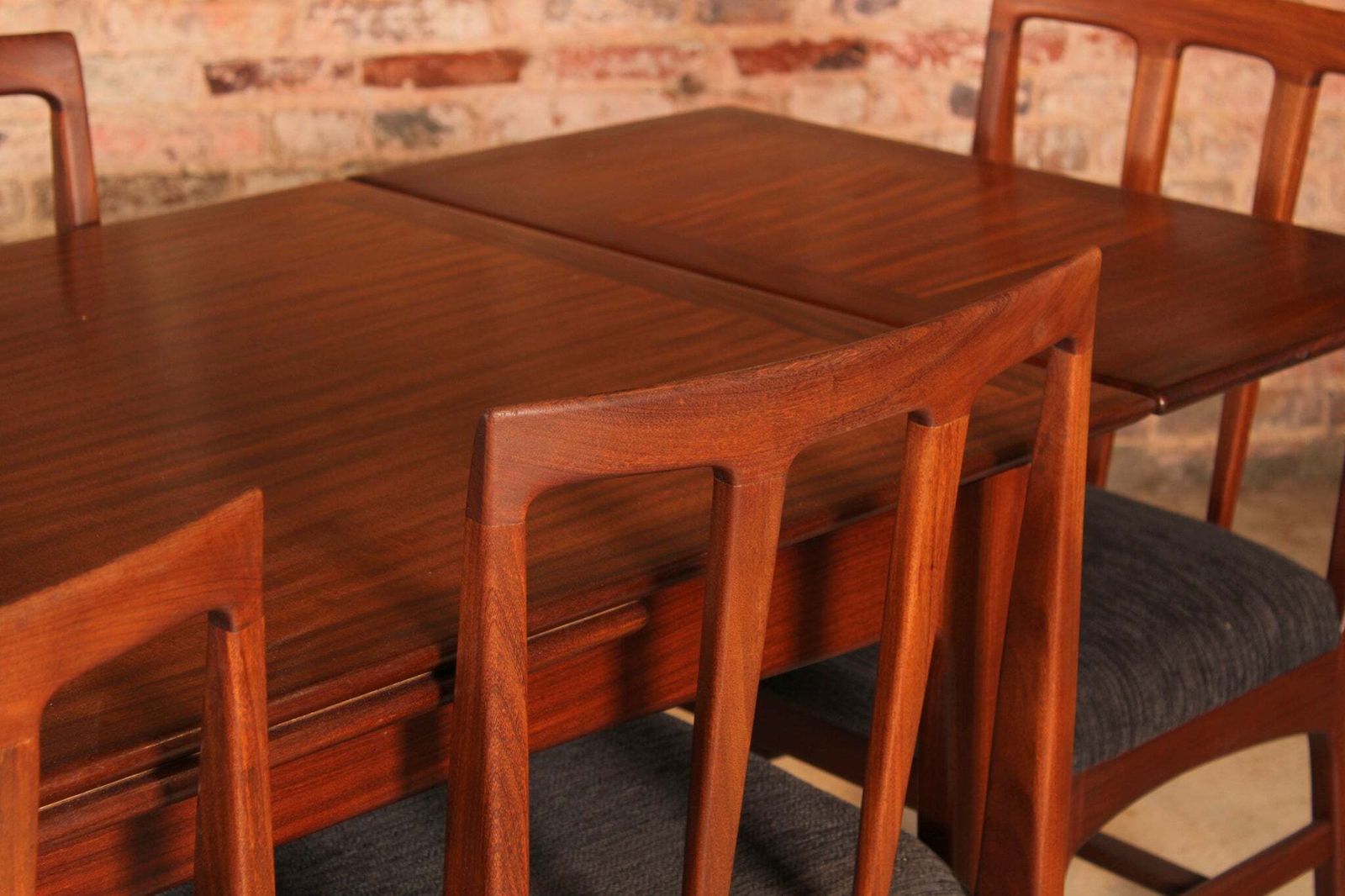 Mid Century Solid Afromosia And Mahogany Dining Set By Younger, Circa 1960s photo Furniture