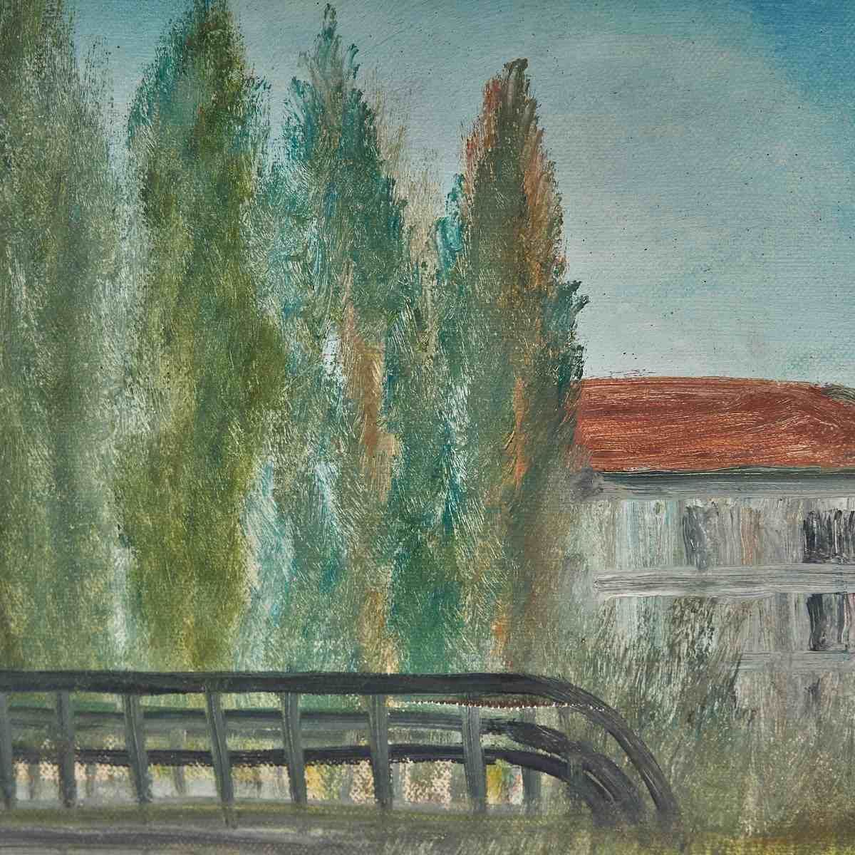 Painting Made In Ferrara In The 1970s photo Art