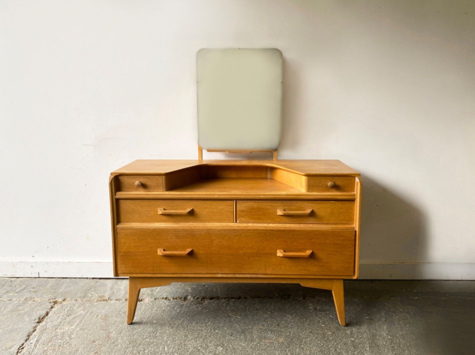 Mid Century 1950s Oak Dressing Table By E. Gomme / G Plan photo furniture